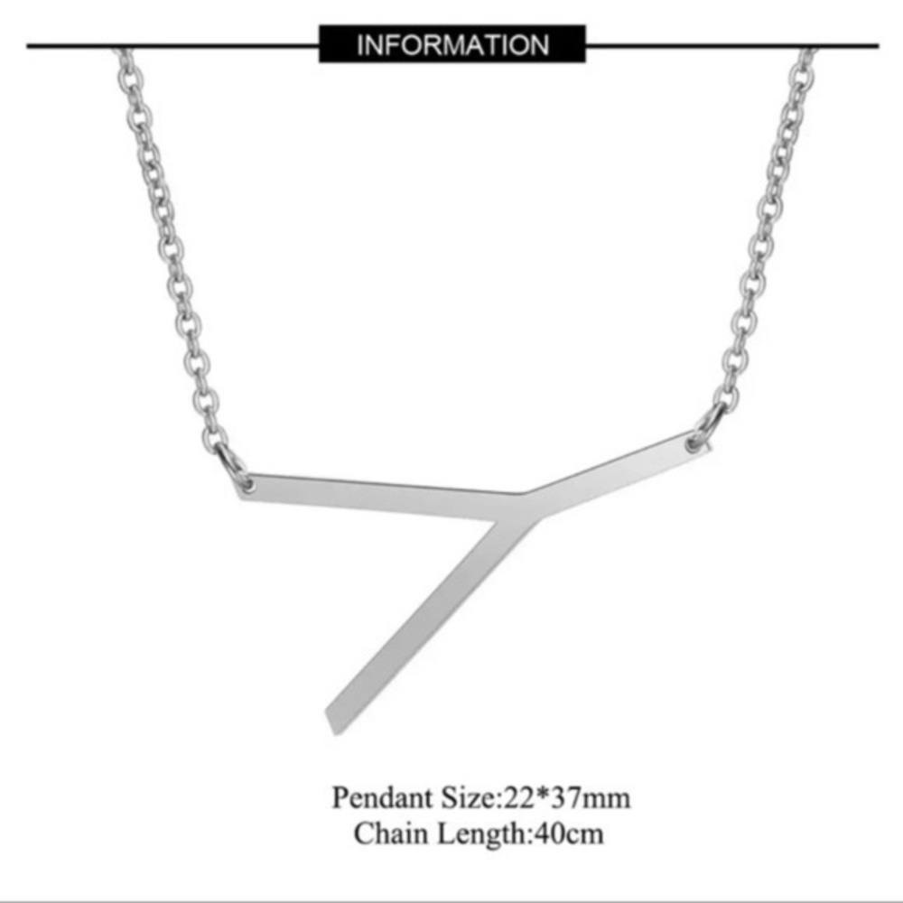 3/$30 🌟 Initial “Y” Pendant Necklace